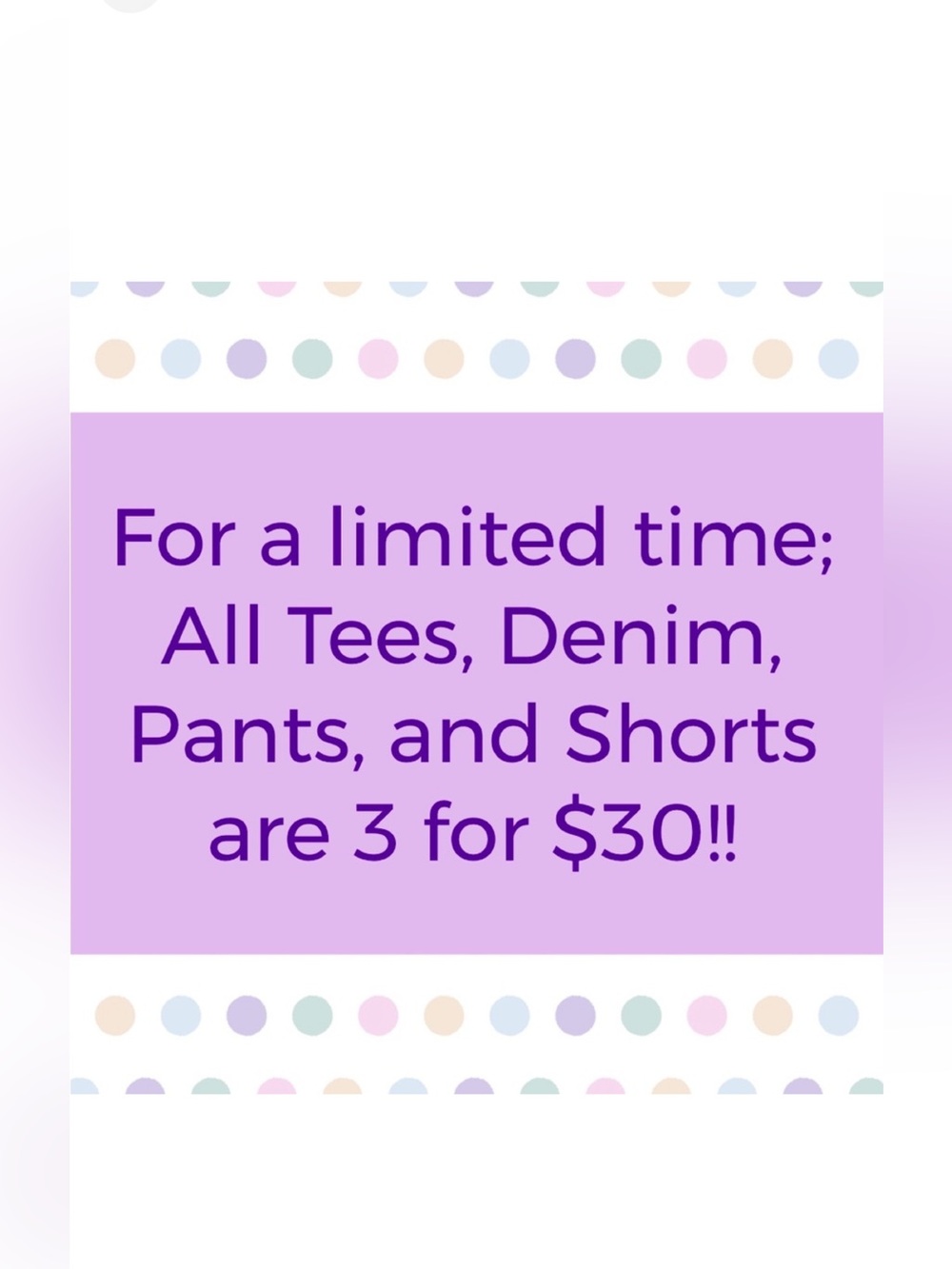 ⭐️ Applies to PJ’s too!! See below 👇🏻 for details ⭐️